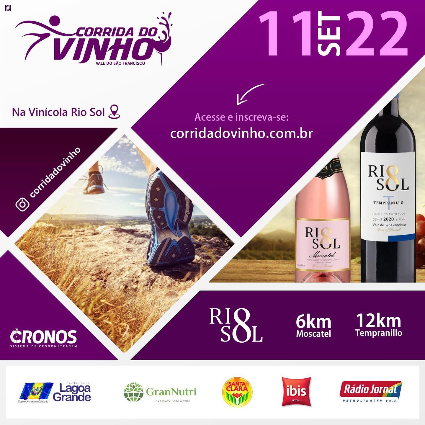 3ª CORRIDA DO VINHO Pernambuco Running